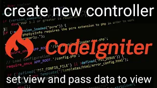 How to create controller in codeigniter create new controller in codeigniter