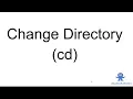 change directory cd command