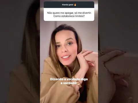 NÃO QUERO ME APEGAR…