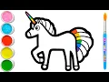 Download Lagu Standing Magic Unicorn | Learn How to Draw Basics With This Video #29