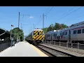 Amtrak Trains Passing SEPTA Stations on the Line