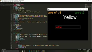 Python Tkinter Type Master fast typing game