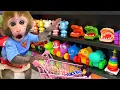 Download Lagu Bebé Mono Bon Bon Va De Compras y Come Fideos Con Huevos Fritos - MONO BONBON ESP