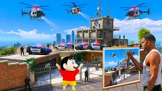 GTA 5: Franklin Shinchan  নতুন ম্যাজিক্যাল পেন্সিল যা আঁকে তাই পাই 😱| GTA 5 Bangla Gameplay