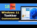 Windows 11 Taskbar Customization Guide 18 Best Tips Tricks Settings Explained