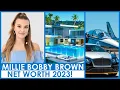MILLIE BOBBY BROWN NET WORTH 2023 RICH LIFESTYLE SALARY CARS HOUSE FAMILY BIOGRAPHY