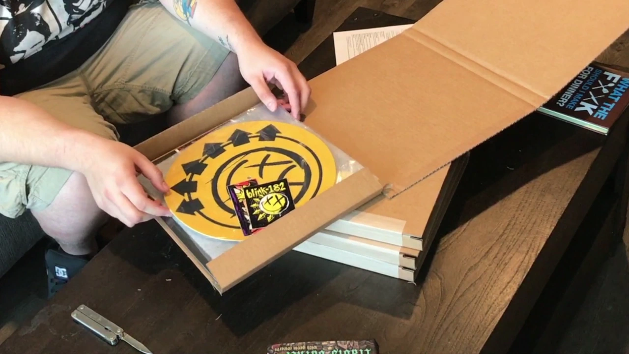 blink-182 California Deluxe (Collector's Pop-up Vinyl Edition) Unboxing