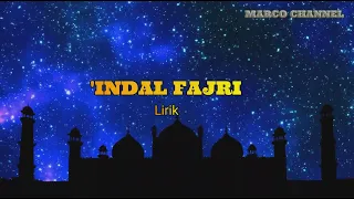 sholawat merdu indal fajri lirik