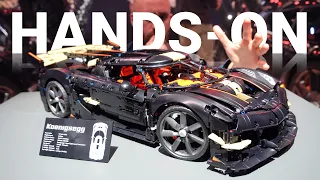 Hands-on with LEGO Technic Koenigsegg Sadair's Spear