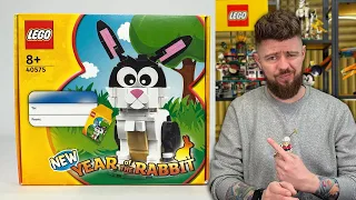 ROK KRÓLIKA 🐰 LEGO OKOLICZNOŚCIOWE 40575 RECENZJA