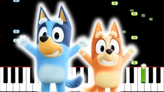 BLUEY The Movie Theme - Piano Tutorial