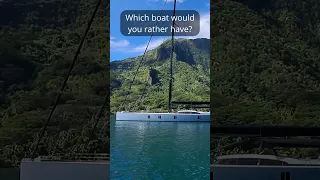 Which boat would you rather have? #yachtlife #sailing #luxury