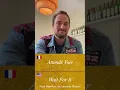 Hamilton s Wait For It in French