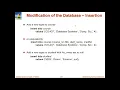 SQL Lecture 3 Modifying database