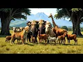 Lagu Aktivitas Satwa Liar dan Suara Alam Asli | Video Satwa Liar yang Menenangkan