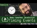 setInterval and setTimeout timing events - Beau teaches JavaScript