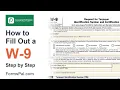 How to Fill Out a W-9 2026 Step by Step