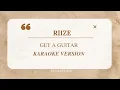 Lagu RIIZE - GET A GUITAR EASY LYRICS KARAOKE VERSION