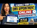 How to schedule a DMV appointment online in Massachusetts