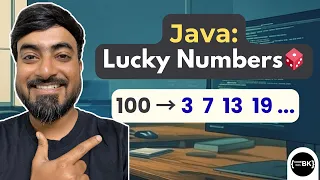 Java Program - Lucky Numbers less than N ISC Class 12 Computer Science Practical Sample