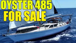 Ep. 38 An Oyster 485 for sale, from Sailing Zingaro – A quick look at this beautiful boat