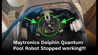 Maytronics Dolphin Quantum Stops After 30 Seconds