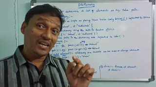 Dictionary in python Dictionary Methods in Python Mapping in Python Python Programming telugu