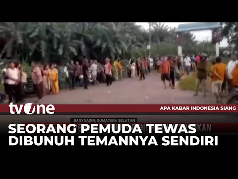 Diduga Motif Dendam Lama, Pemuda Tewas Penuh Luka Tusukan