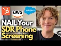 EASILY PASS Your Tech Sales Phone Screen Interview