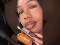 Try this glossy caramel lip combo all from Fenty Beauty
