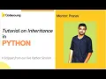 Tutorial on Inheritance in python Python Learn Coding Codeyoung