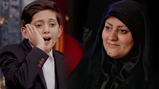 أصرت والدته علي الحضور من الخوف عليه الفتي الذهبي الذي أصبح حديث السوشيال ميديا صالح مهدي زاده 