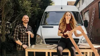 TEARING APART OUR CAMPER VAN & REBUILDING IT FROM SCRATCH