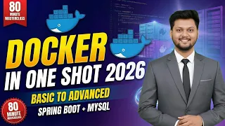 Docker In One Shot 2026 From Zero To Hero Spring Boot MySQL