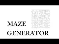 Visualizing a Maze Generation Algorithm C