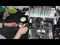 Quickmill Vetrano Test Shot of Service Complete Test Shot After Full Tune-Up Kanen Coffee