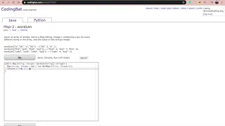 Map-2 wordlen Java Tutorial Codingbat com