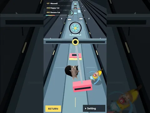 [Running Meme] BananaCat,Maxwell,Happycat,Guess who will be the one to win! #catmemes #memegame #cat