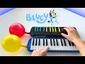 Bluey theme song on a lot of instruments