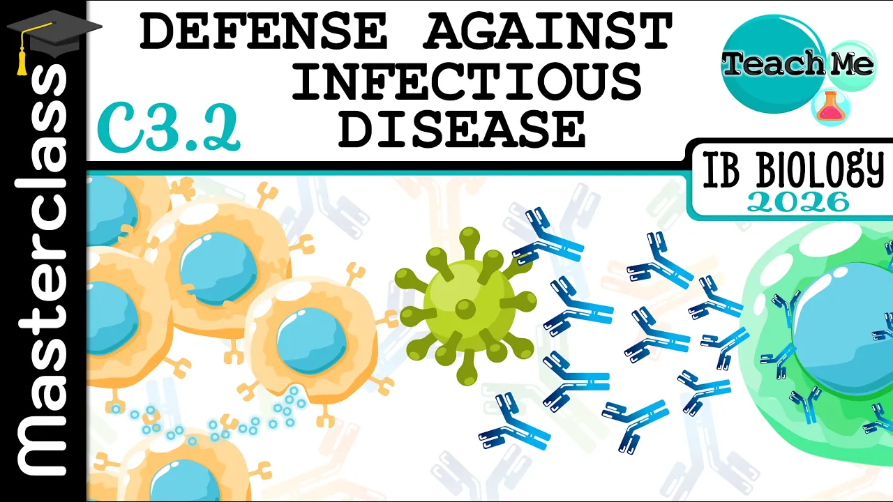 (C3.2) -  Defence Against Infectious Disease - IB Biology (SL/HL)