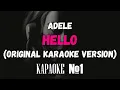 Adele - Hello Original Karaoke Version