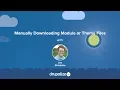 Drupal 8 User Guide 11 6 Manually Downloading Module or Theme Files