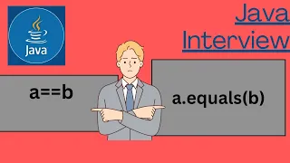 Java Interview Questions Difference between and equals in Java