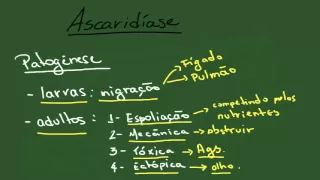 Ascaridíase - Resumo - Parasitologia