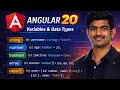 Angular Variables Data Types Explained TypeScript Basics for Beginners