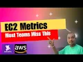 Datadog EC2 Metrics on AWS Most Teams Miss These