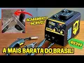 Lagu Testei a Solda MIG SEM GÁS mais barata do Brasil! Maquina de Solda Black Tools IM130A