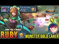 Lagu Monster Gold Laner!! Krachtige Ruby, waanzinnige 18 kills en 16 assists!! - Top 1 Ruby build were...