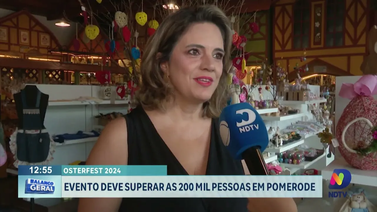 Osterfest 2024: Evento em Pomerode deve superar 200 mil pessoas