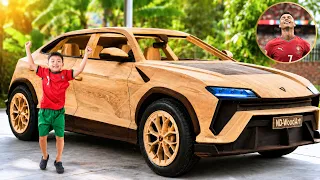 I Built Cristiano Ronaldo’s Lamborghini for My Son